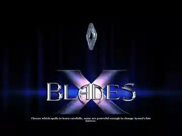 X-Blades (USA) screen shot game playing